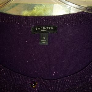 Talbots Shimmery Cardigan